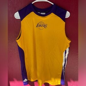 Adidas Kobe Purple and Gold Athletic Jersey